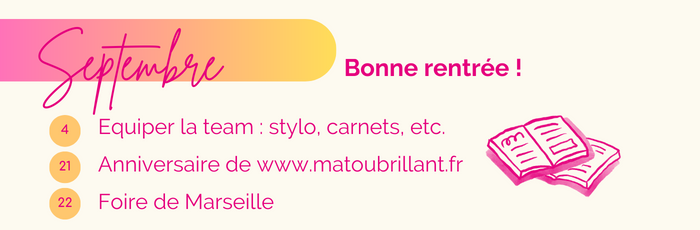 Agenda matoubrillant sept23